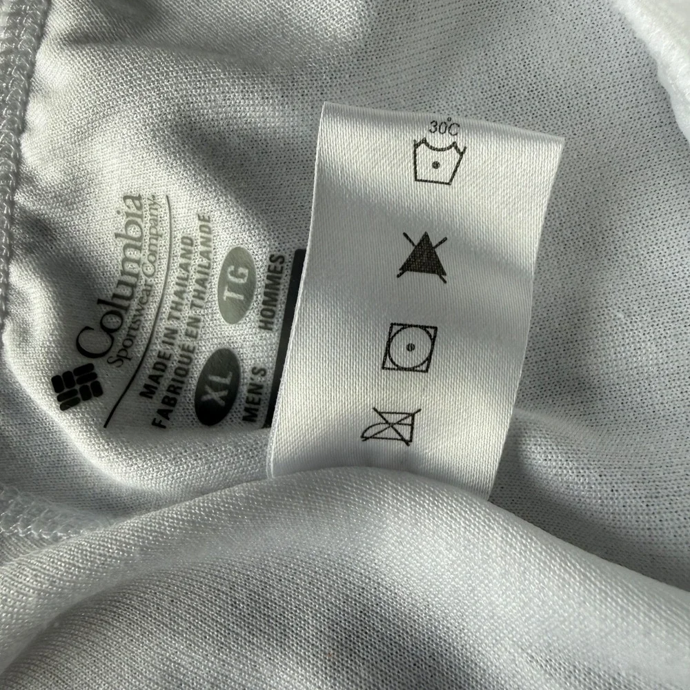 Columbia Sportswear Omni-Dry Thermal Pants Men's XL White Base‎ Layer Long Johns